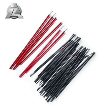 7001 series telescopic camping anodized aluminum tent extension pole